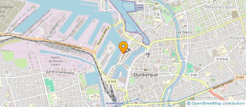 localisation de l'entreprise CTRE RECHERC ENVIRONN INDUST DUNKERQUE à DUNKERQUE
