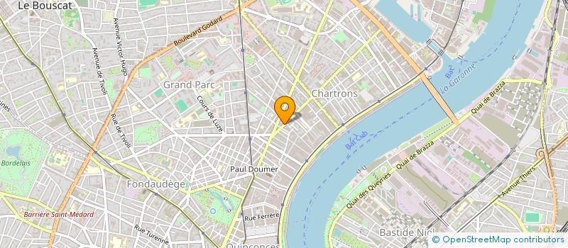 localisation de l'entreprise CTRE RECHERCH DEV NELLES TECHNIQ INVEST à BORDEAUX