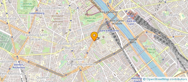 localisation de l'entreprise CTRE RECHERCH MEMATOLOG PITIE à PARIS