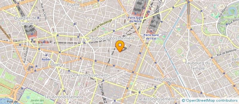 localisation de l'entreprise CTRE RECHERCHE INFORM ECONOMIE TECHNIQ à PARIS