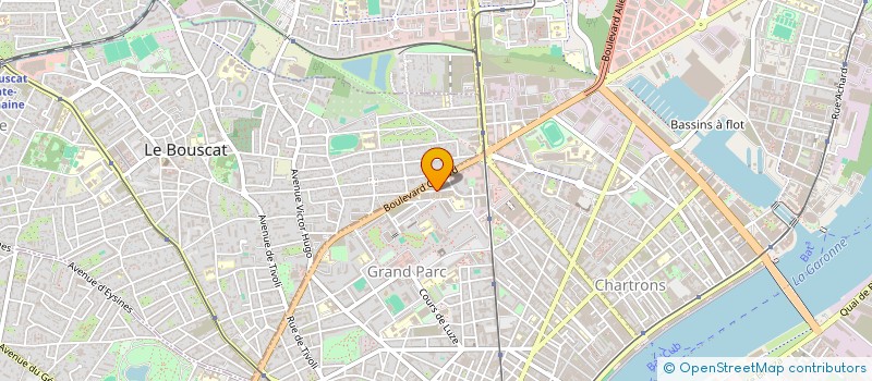 localisation de l'entreprise CTRE RECHERCHE INFORMAT DOCUM NOTARIALES à BORDEAUX