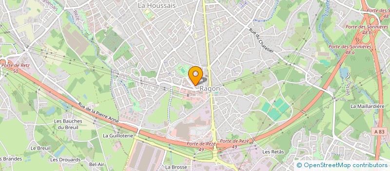 localisation de l'entreprise CTRE RECHERCHE PREVENT HYGIENE SANTE à REZE