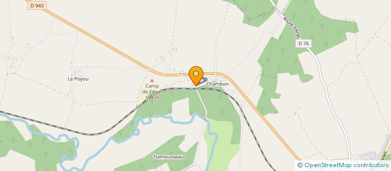 localisation de l'entreprise CTRE RECHERCHES ACTIV PEDAG CHAMOUSSEAU à VILLEDIEU-SUR-INDRE