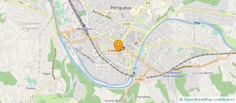 localisation de l'entreprise CTRE RECHERCHES EXPERIMENTATION OVINE à COULOUNIEIX-CHAMIERS