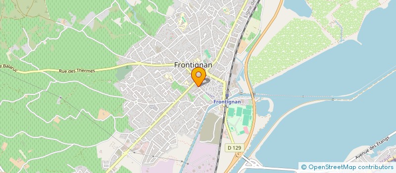 localisation de l'entreprise CTRE REG D AMELIORATION DE L HABITAT à FRONTIGNAN