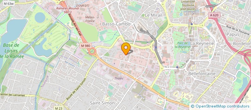 localisation de l'entreprise CTRE REG ENFANCE ADOLESCENCE INADAPTEE à TOULOUSE