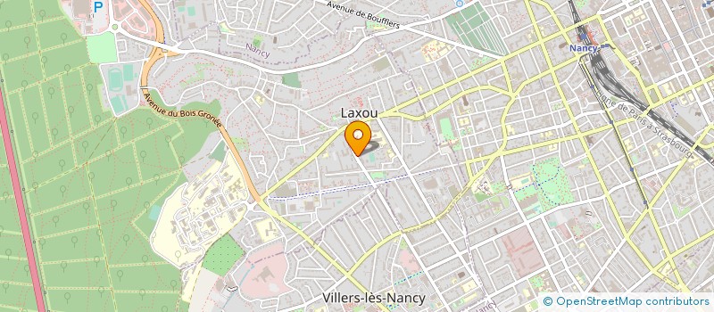 localisation de l'entreprise CTRE REG LORRAIN ENFANCE ADOLES INADAPTE à LAXOU