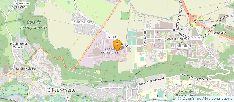 localisation de l'entreprise CTRE REGIO INNOV TRANSF TECHN MECAN IDF à SAINT-AUBIN