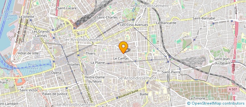 localisation de l'entreprise CTRE REGION INFORMAT FORMAT ELUS LOCAUX à MARSEILLE