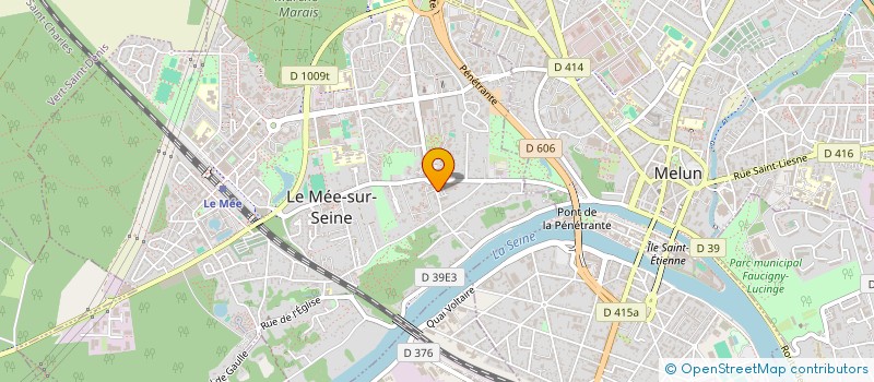 localisation de l'entreprise CTRE REGION INTERPROF ECONOMIE LAITIERE  LE MEE-SUR-SEINE