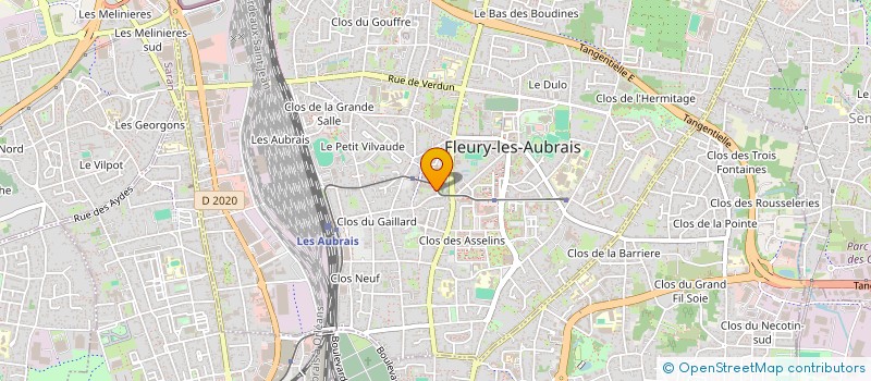localisation de l'entreprise CTRE RENCONTRE ET ANIMATION LA BUSTIERE à FLEURY-LES-AUBRAIS