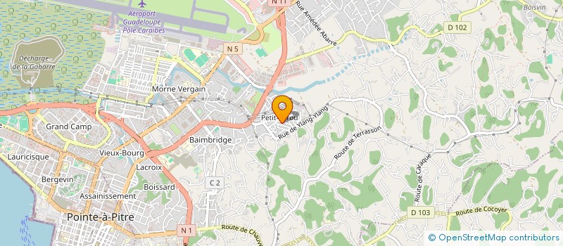 localisation de l'entreprise CTRE REPET SCOLA AUDIO VISUEL ASSIST SCO à LES ABYMES