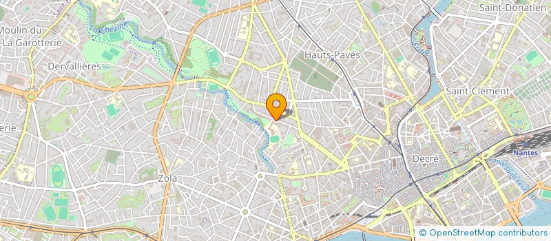 localisation de l'entreprise CTRE RESS ENSEI ANIM FORM EXTE ENFT NANT  NANTES