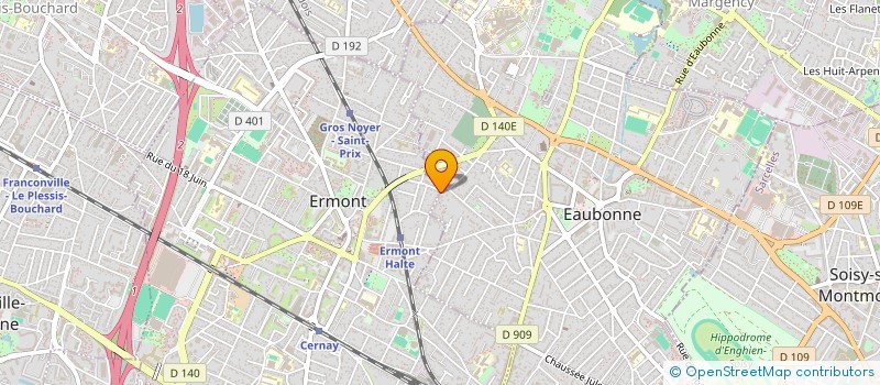 localisation de l'entreprise CTRE RESSOURCE INITIAT DEVELOP COMMUNIC à EAUBONNE