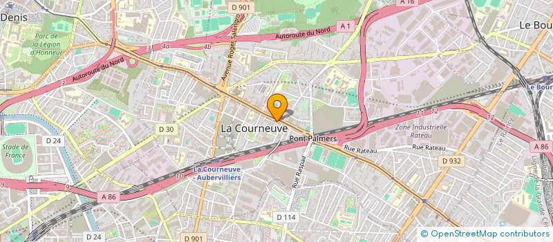 localisation de l'entreprise CTRE RESSOURCES METIERS DE MAINTENANCE à LA COURNEUVE