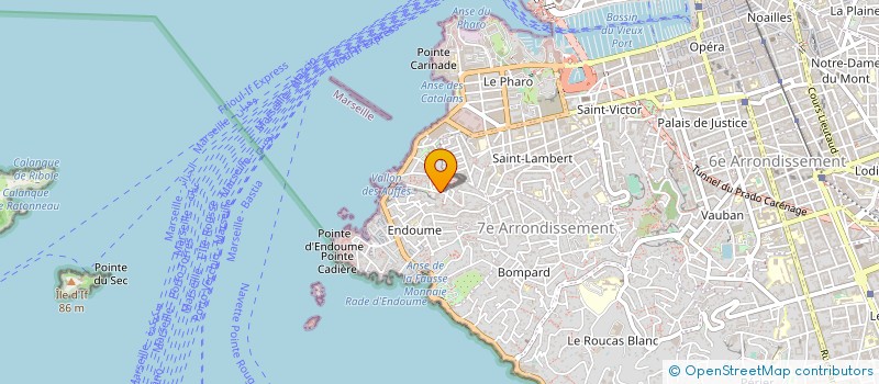 localisation de l'entreprise CTRE SOCIO CULTU SPORT VALLON DES AUFFES à MARSEILLE