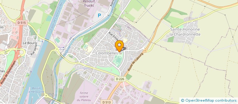 localisation de l'entreprise CTRE SOCIO CULTUREL SPORTIF LAGRANGE à COLOMBELLES