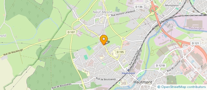 localisation de l'entreprise CTRE SUIVI FINANCIER  HAUTMONT