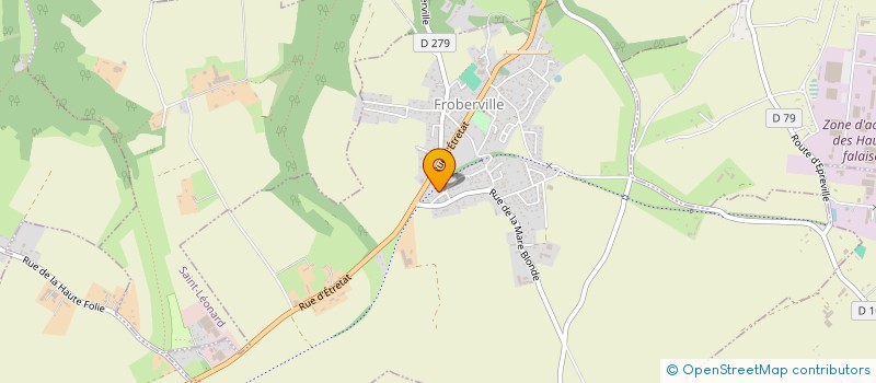 localisation de l'entreprise CTRE TOURIS INITIAT VALOR PATRIM FERROVI  TOURVILLE-LES-IFS