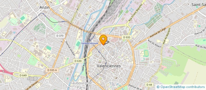 localisation de l'entreprise CTRE TRAITEMENT INFORMATI N-PDC PICARDIE à VALENCIENNES