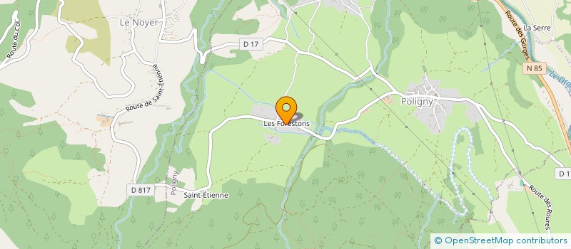 localisation de l'entreprise CTRE VACANCES LPM CHALET JE-AN-GE à SAINT-BONNET-EN-CHAMPSAUR