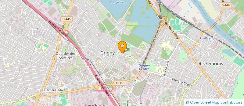 localisation de l'entreprise CTRE YASMINE POUR DEVELOPT RURAL INTEGRE à GRIGNY