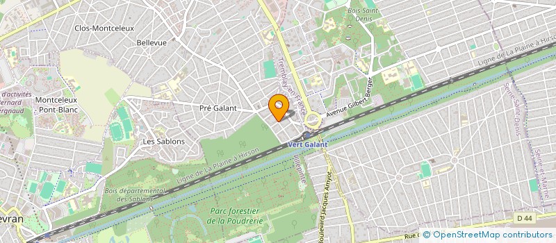 localisation de l'entreprise CTRJ à VILLEPINTE