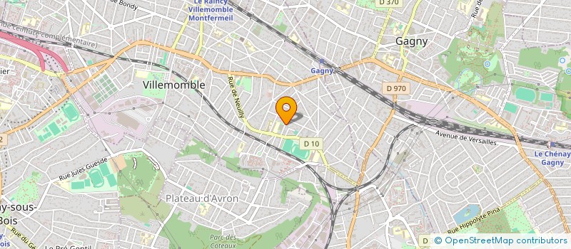 localisation de l'entreprise CTRL CONSEIL  VILLEMOMBLE