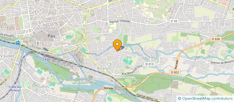 localisation de l'entreprise CTRL+R  BIZANOS