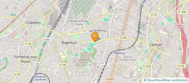 localisation de l'entreprise CTRL XL à BAGNEUX