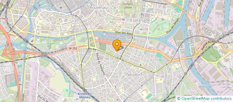 localisation de l'entreprise CTRL-Z à STRASBOURG