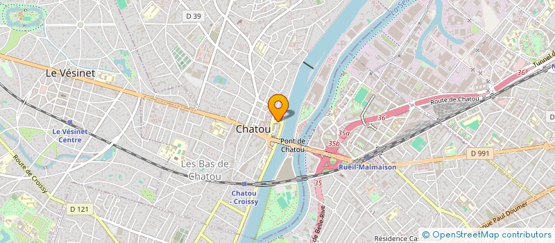 localisation de l'entreprise CTRL6  CHATOU