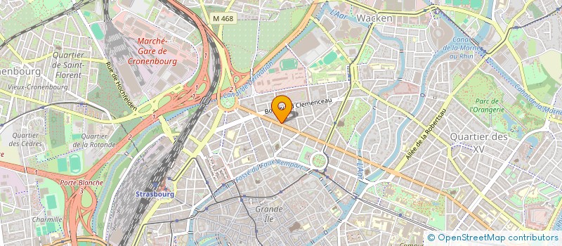 localisation de l'entreprise CTRLBIM à STRASBOURG