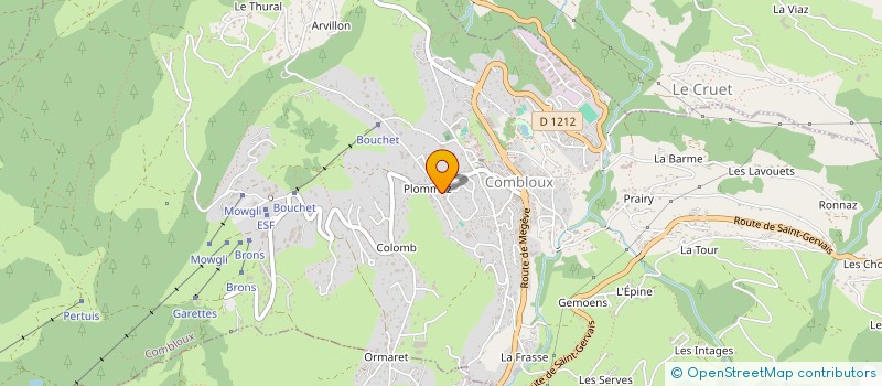 localisation de l'entreprise CTRM3  COMBLOUX