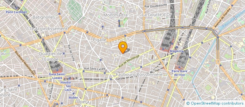 localisation de l'entreprise CTS à PARIS