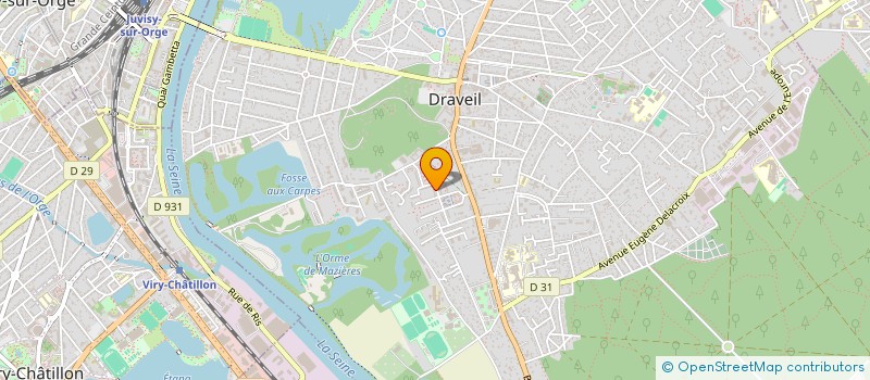 localisation de l'entreprise CTS à DRAVEIL