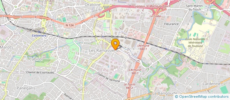 localisation de l'entreprise CTS AIRFRAME à COLOMIERS