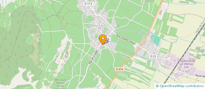 localisation de l'entreprise CTS  BOISSON  MEURSAULT