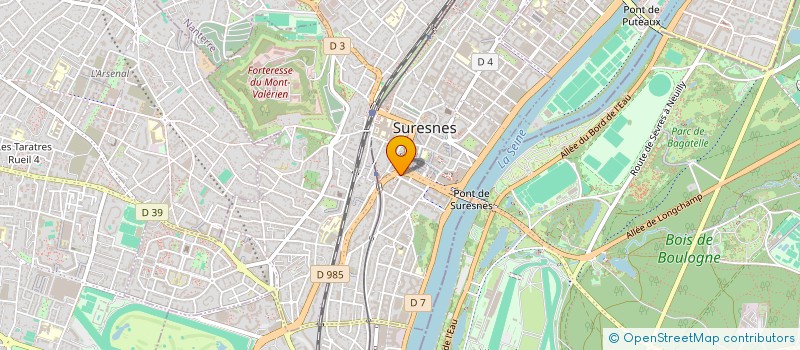 localisation de l'entreprise CTS CONSORTS JEAN à SURESNES
