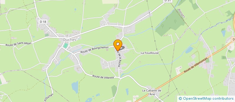 localisation de l'entreprise CTS  CONSORTS ROLLAND  OUCHES