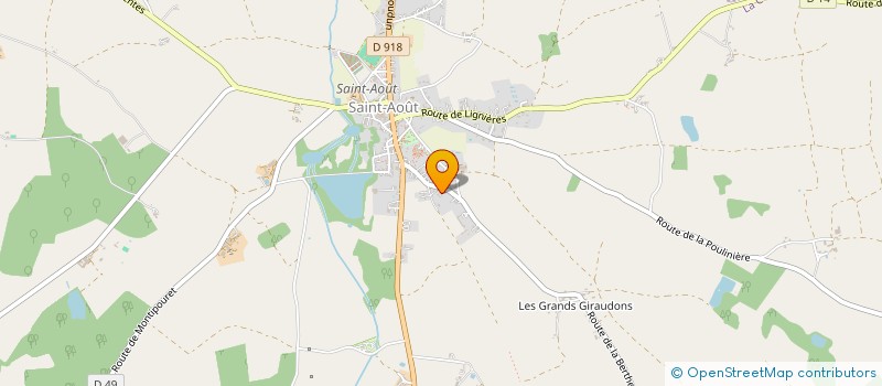 localisation de l'entreprise CTS DECORS à CHATEAUROUX