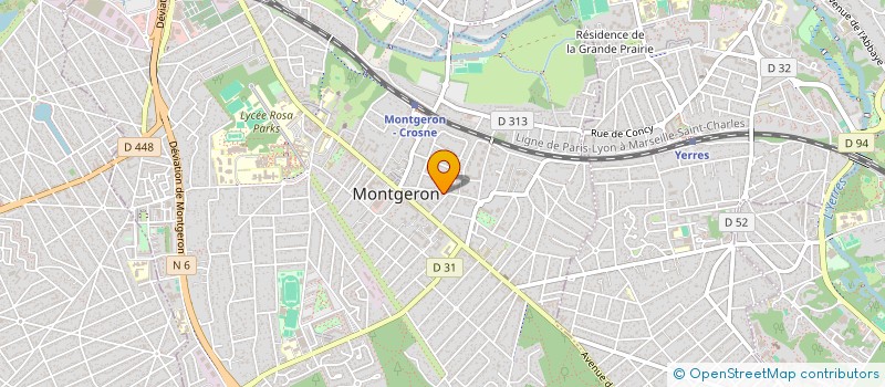 localisation de l'entreprise CTS DUCASSE PLERGUER à MONTGERON