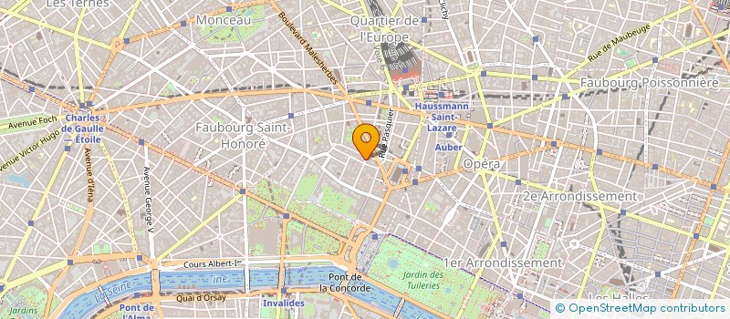localisation de l'entreprise CTS EUROPE FRANCE à PARIS