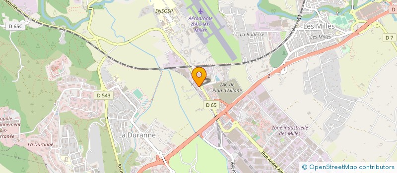 localisation de l'entreprise CTS GLOBAL SERVICES à AIX-EN-PROVENCE