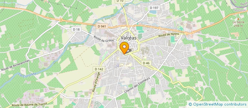 localisation de l'entreprise CTS  GUITTON à VALREAS