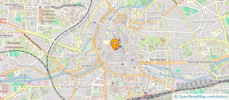 localisation de l'entreprise CTS HUET  RENNES