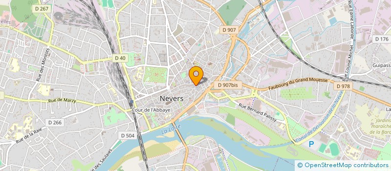 localisation de l'entreprise CTS LUSSENHOP à NEVERS
