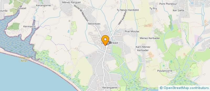 localisation de l'entreprise CTS MENUISERIE à FOUESNANT