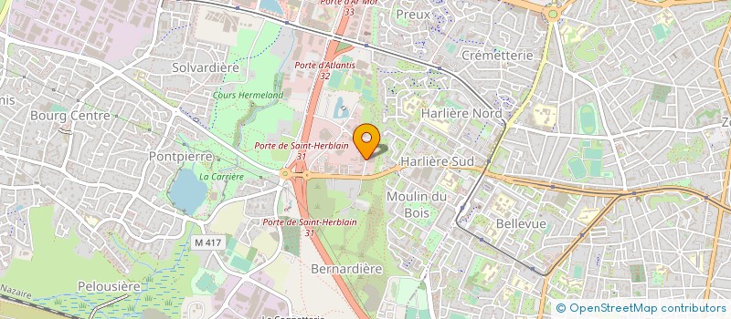 localisation de l'entreprise CTS NATESYS  SAINT-HERBLAIN