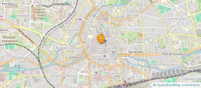 localisation de l'entreprise CTS ROTHSCHILD  RENNES